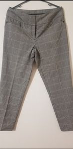 Plaid Capris Pants